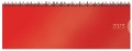 Tischquerkalender Classic Colourlux rot 2025 - 