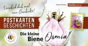 Cover-Bild zum Titel 'Die kleine Biene Osmia' von 'Nicole Pustelny'