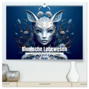 Cover-Bild zum Titel 'Bionische Lebewesen - Von der Natur inspirierte Menschen der Zukunft (hochwertiger Premium Wandkalender 2026 DIN A2 quer), Kunstdruck in Hochglanz' von 'Drachenkind-Fotografie Drachenkind-Fotografie'