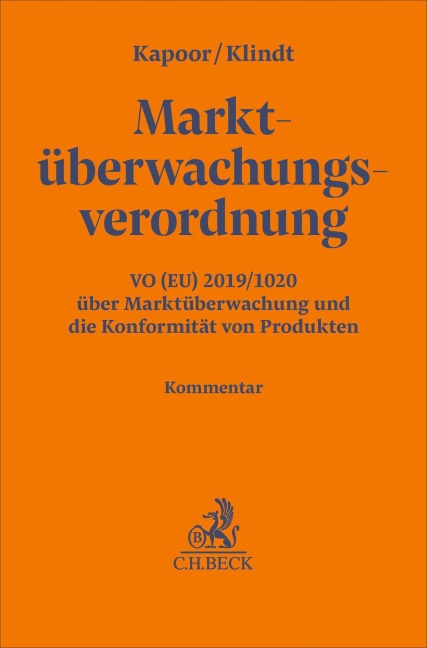 Marktüberwachungsverordnung. Marktüberwachungs-VO - 