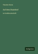 Cover-Bild zum Titel 'Auf dem Staatshof' von 'Theodor Storm'