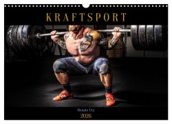 Cover-Bild zum Titel 'Kraftsport (Wandkalender 2026 DIN A3 quer), CALVENDO Monatskalender' von 'Renate Utz'