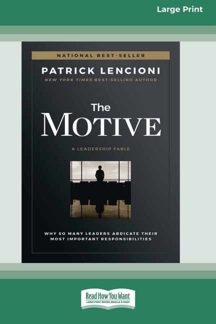 The Motive - Patrick M. Lencioni