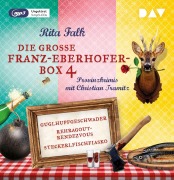Cover-Bild zum Titel 'Die große Franz-Eberhofer-Box 4' von 'Rita Falk'
