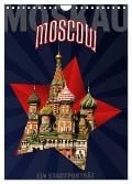 Moskau - Moscow - Ein Stadtporträt (Wandkalender 2025 DIN A4 hoch), CALVENDO Monatskalender - Hermann Koch