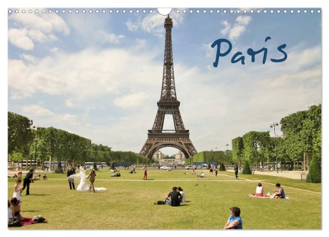 Paris (Wandkalender 2024 DIN A3 quer), CALVENDO Monatskalender - ViennaFrame ViennaFrame