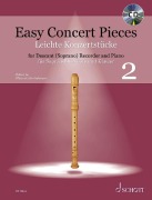 Cover-Bild zum Titel 'Easy Concert Pieces für Sopran-Blockflöte und Klavier, Band 2' von ''