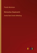 Cover-Bild zum Titel 'Römisches Staatsrecht' von 'Theodor Mommsen'