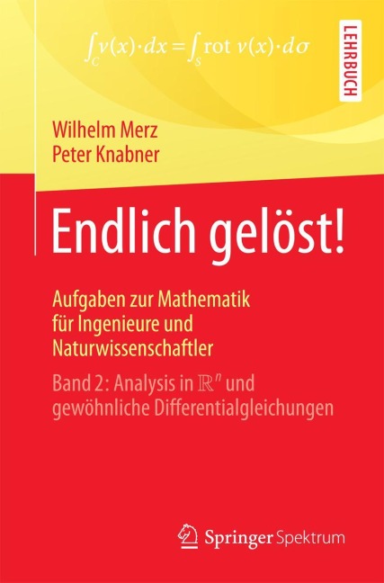 Endlich gelöst! Aufgaben zur Mathematik für Ingenieure und Naturwissenschaftler - Peter Knabner, Wilhelm Merz