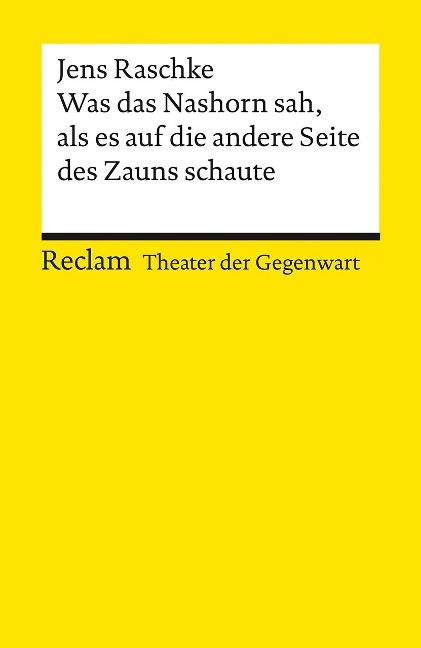 Was das Nashorn sah, als es auf die andere Seite des Zauns schaute - Jens Raschke