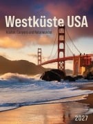 Cover-Bild zum Titel 'Westküste USA - Küsten, Canyons und Naturwunder 2027' von 'Susanne Pommer, Frank Pommer'