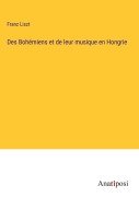 Cover-Bild zum Titel 'Des Bohémiens et de leur musique en Hongrie' von 'Franz Liszt'