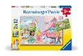 Cover-Bild zum Titel 'Kinderpuzzle 2x12 Teile - Zauberhafte Freundschaft' von ''