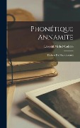 Cover-Bild zum Titel 'Phonétique Annamite' von 'Léopold Michel Cadière'