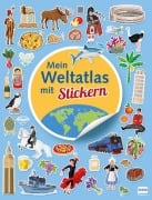 Cover-Bild zum Titel 'Mein Weltatlas mit Stickern' von ''