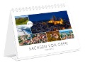 Kalender Sachsen von oben kompakt 2025 - K4 Verlag, Peter Schubert