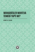 Cover-Bild zum Titel 'Muhaddisler Muhteva Tenkidi Yapti Mi' von 'Mehmet Ali calgan'