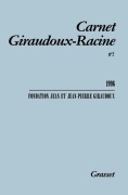 Cover-Bild zum Titel 'Carnet Giraudoux Racine Tome 2' von 'Jean Giraudoux'
