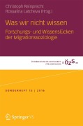 Cover-Bild zum Titel 'Was wir nicht wissen' von ''