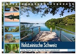 Cover-Bild zum Titel 'Holsteinische Schweiz - Fünf-Seen-Landschaft (Tischkalender 2027 DIN A5 quer), CALVENDO Monatskalender' von 'Andrea Dreegmeyer'
