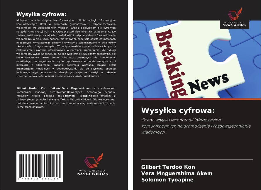 Wysylka cyfrowa - Gilbert Terdoo Kon, Vera Mnguershima Akem, Solomon Tyoapine