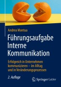 Cover-Bild zum Titel 'Führungsaufgabe Interne Kommunikation' von 'Andrea Montua'