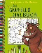 Cover-Bild zum Titel 'Der Grüffelo. Das Grüffelo-Malbuch' von 'Axel Scheffler, Julia Donaldson'