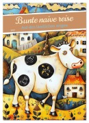 Cover-Bild zum Titel 'Bunte naive reise (Wandkalender 2027 DIN A2 hoch), CALVENDO Monatskalender' von 'Marie-Ange Pagnon'