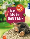 Cover-Bild zum Titel 'Mein erster Naturführer Was lebt im Garten?' von 'Julia Hiller'