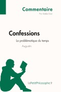 Cover-Bild zum Titel 'Confessions d'Augustin - La problématique du temps (Commentaire)' von 'Adèle Dion, Lepetitphilosophe'