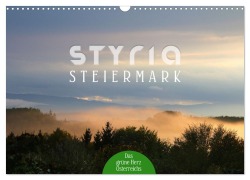 Cover-Bild zum Titel 'Styria - Steiermark (Wandkalender 2027 DIN A3 quer), CALVENDO Monatskalender' von 'Maria Reichenauer'