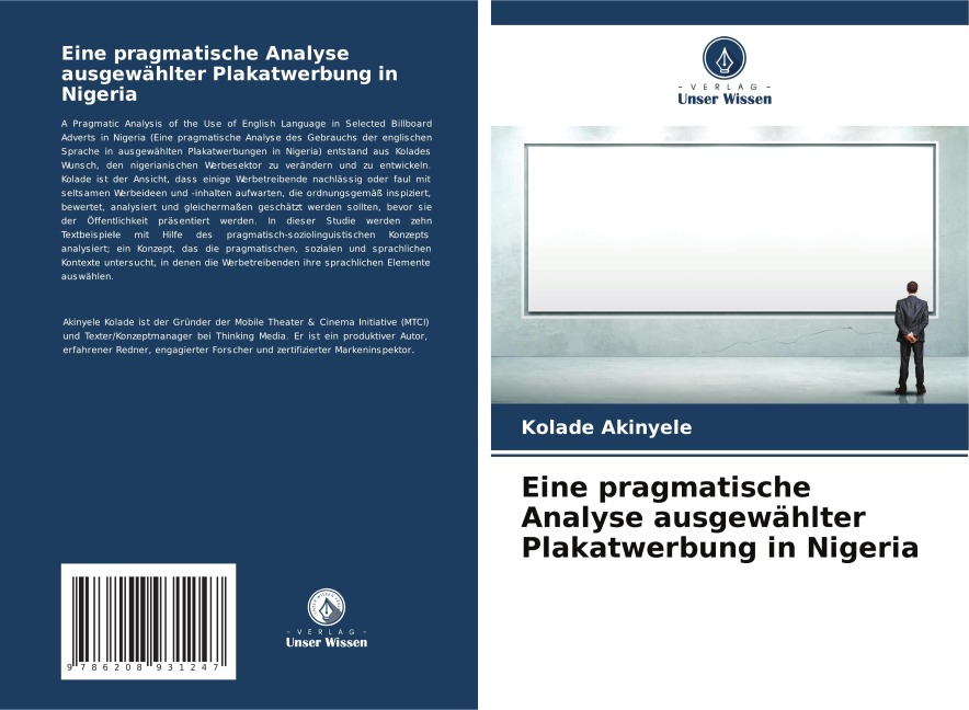 Eine pragmatische Analyse ausgewählter Plakatwerbung in Nigeria - Kolade Akinyele