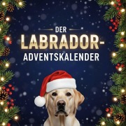 Cover-Bild zum Titel 'Der Labrador-Adventskalender' von 'Anna Herrmann'