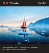 Weltreise - KUNTH Postkartenkalender 2026 - 