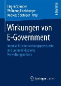 Wirkungen von E-Government - 