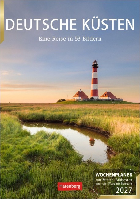 Deutsche Küsten Wochenplaner 2027 - Eine Reise in 53 Bildern - Ulrike Issel