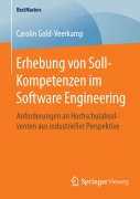 Cover-Bild zum Titel 'Erhebung von Soll-Kompetenzen im Software Engineering' von 'Carolin Gold-Veerkamp'