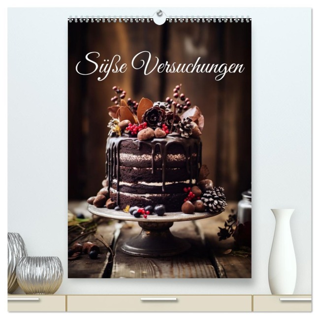 Süße Versuchungen (hochwertiger Premium Wandkalender 2026 DIN A2 hoch), Kunstdruck in Hochglanz - Ally Bee