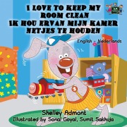 Cover-Bild zum Titel 'I Love to Keep My Room Clean' von 'Shelley Admont, Kidkiddos Books'
