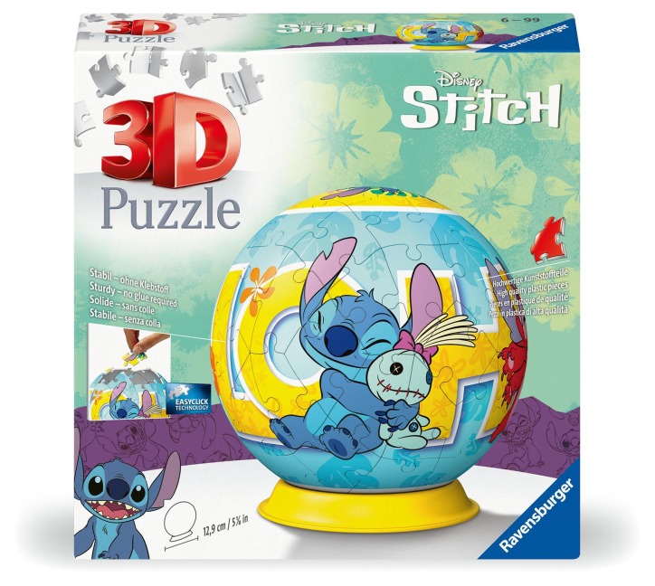 3D Puzzle-Ball Disney Stitch - 