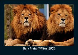 Cover-Bild zum Titel 'Tiere in der Wildnis 2025 Fotokalender DIN A5' von 'Tobias Becker'