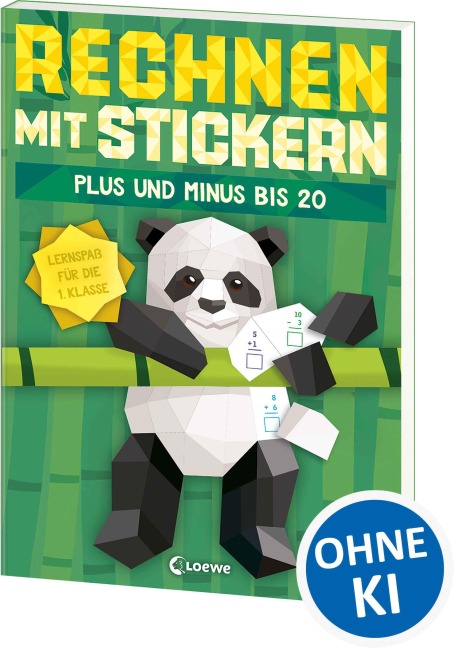 Rechnen mit Stickern - Plus und Minus bis 20 - Alisha Zucker