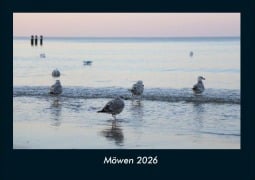 Cover-Bild zum Titel 'Möwen 2026 Fotokalender DIN A4' von 'Tobias Becker'