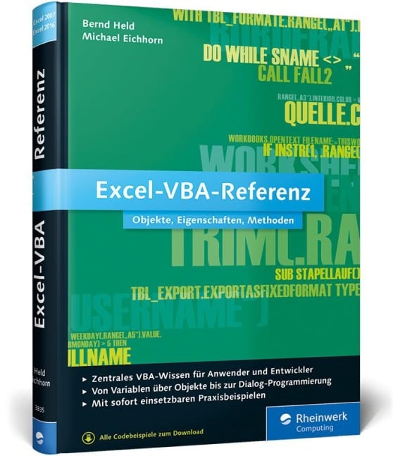 Excel-VBA-Referenz - Bernd Held, Michael Eichhorn