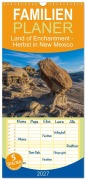 Cover-Bild zum Titel 'Familienplaner 2027 - Land of Enchantment - Herbst in New Mexico mit 5 Spalten (Wandkalender, 21 x 45 cm) CALVENDO' von 'Rolf-D. Hitzbleck'