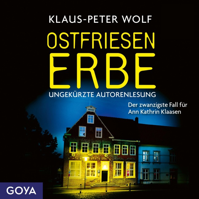 Ostfriesenerbe (Ostfriesenkrimis, Band 20 [Ungekürzt]) - Klaus-Peter Wolf
