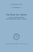 Cover-Bild zum Titel 'Die Krise des Apriori' von 'L. Eley'