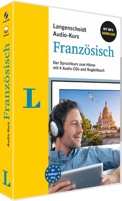 Langenscheidt Audio-Kurs Französisch mit 4 Audio-CDs und Begleitbuch - 