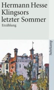 Cover-Bild zum Titel 'Klingsors letzter Sommer' von 'Hermann Hesse'