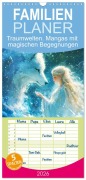 Cover-Bild zum Titel 'Familienplaner 2026 - Traumwelten. Mangas mit magischen Begegnungen mit 5 Spalten (Wandkalender, 21 x 45 cm) CALVENDO' von 'Rose Hurley'